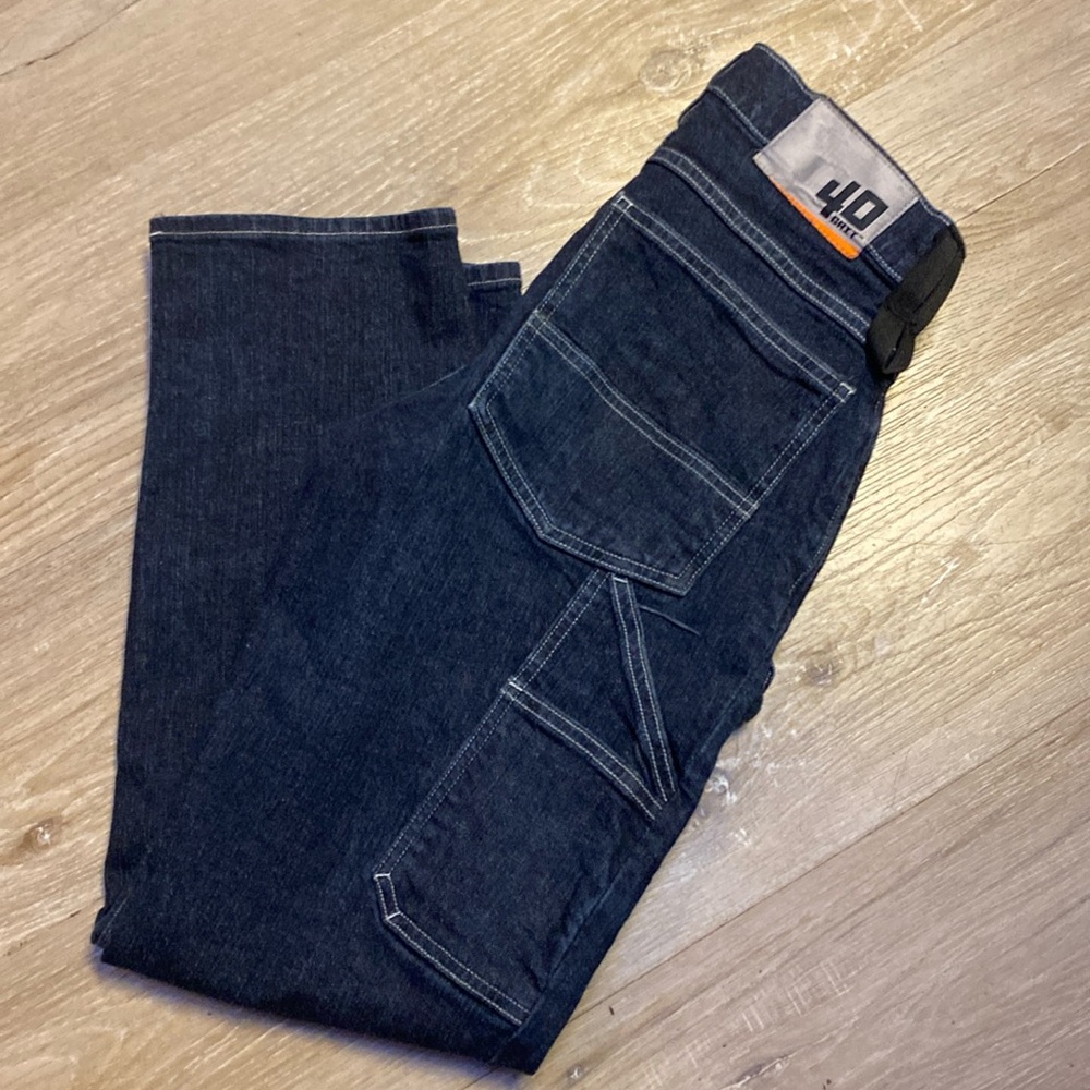 Duluth Trading Co Dark Indigo Men's Straight Jeans